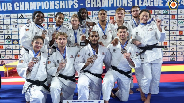 Le Judo Nice Métropole brille en Champions League et repart avec le bronze !